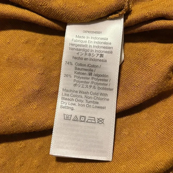 MAdewell Knit Bedtime Long-Sleeve Pajama Top in Clip-dot Size M New - Picture 14 of 16